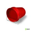 Abreuvoir Seau Plastique 6L - Rouge - Gaun