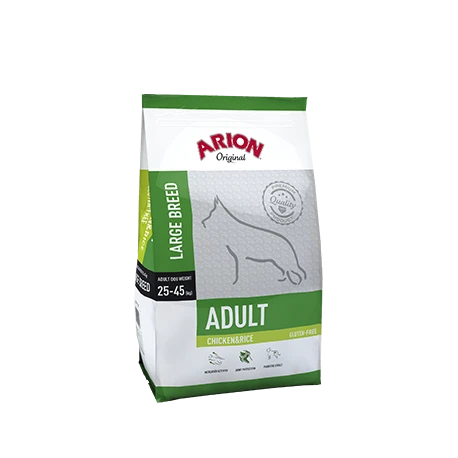 ARION ORIGINAL Adult Large Poulet & Riz Pour Chien De Grande Taille 12kg 1 ARION ORIGINAL Adult Large Poulet & Riz Pour Chien De Grande Taille 12kg