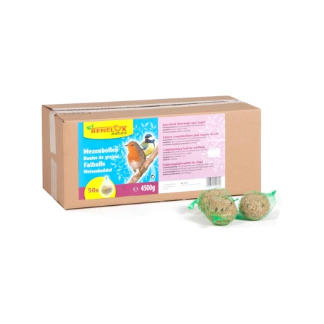 Boules De Graisse Avec Filet 90g - 50 Pièces 1 Boules De Graisse Avec Filet 90g - 50 Pièces