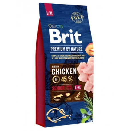 Brit Premium By Nature Senior L+XL 15kg 1 Brit Premium By Nature Senior L+XL 15kg