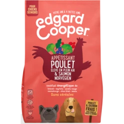 Croquettes Senior Poulet Frais Élevé En Plein Air & Saumon Norvégien 7kg - Edgard Et Cooper