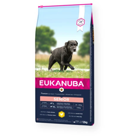 Eukanuba Caring Senior Large Breed Poulet Pour Chien 12kg 1 Eukanuba Caring Senior Large Breed Poulet Pour Chien 12kg