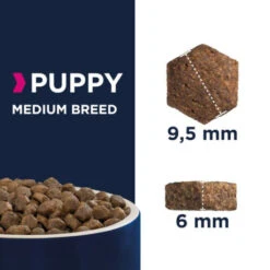 Eukanuba Puppy Medium Breed Poulet Pour Chiot 12kg -VERSELE-LAGA || Deli Nature || Duvo Verkoopwinkel eukanuba puppy medium breed poulet pour chiot 12kg 2
