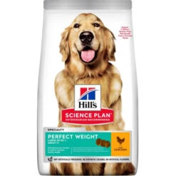 Hills HILL'S SCIENCE PLAN Aliment Pour Chien Adulte De Grande Race Perfect Weight Au Poulet 12kg
