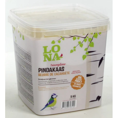 Lona Beurre De Cacahuète Pour Oiseaux 5kg 1 Lona Beurre De Cacahuète Pour Oiseaux 5kg