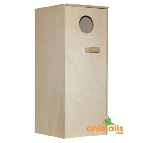 Nichoir En Bois Pour Grandes Perruches - 60 Cm 1 Nichoir En Bois Pour Grandes Perruches - 60 Cm