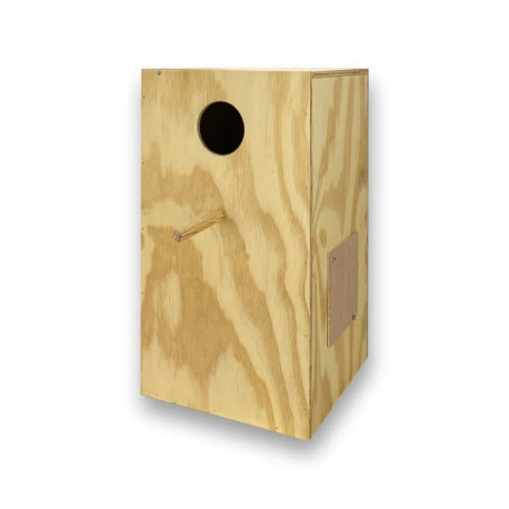 Nichoir Vertical Pour Grandes Perruches 25x25x45 Cm 1 Nichoir Vertical Pour Grandes Perruches 25x25x45 Cm