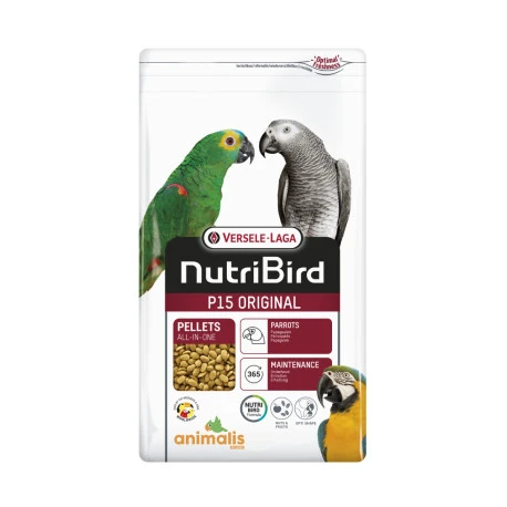 VERSELE-LAGA Nutribird P15 Original 3kg - Granulés Extrudés - Aliment D'entretien Pour Perroquets 1 VERSELE-LAGA Nutribird P15 Original 3kg - Granulés Extrudés - Aliment D'entretien Pour Perroquets