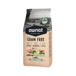 OWNAT Just Grain Free Adult Sans Céréales Au Poulet Pour Chien Adulte 3kg