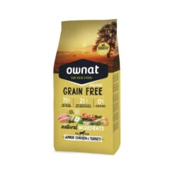 OWNAT PRIME Grain Free Junior Sans Céréales Au Poulet & Dinde Pour Chiot 3kg