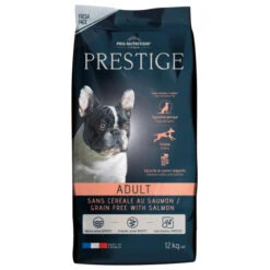 Prestige Adult Sans Céréale Au Saumon 12kg
